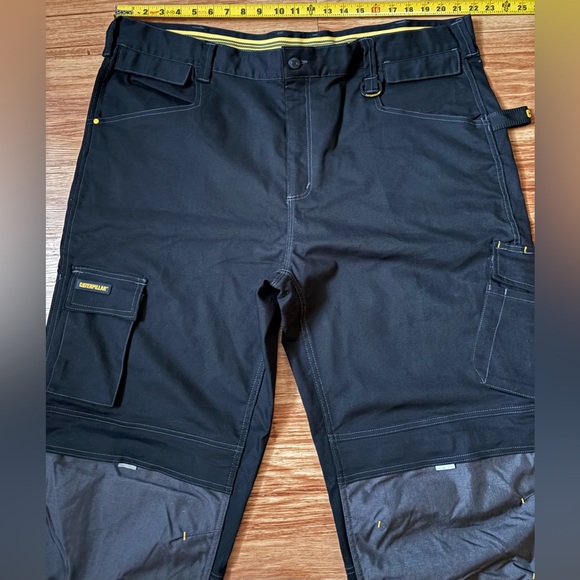 Caterpillar MEN'S H2O DEFENDER WORK PANTS black 44x34 NWOT - Picture 8 of 12